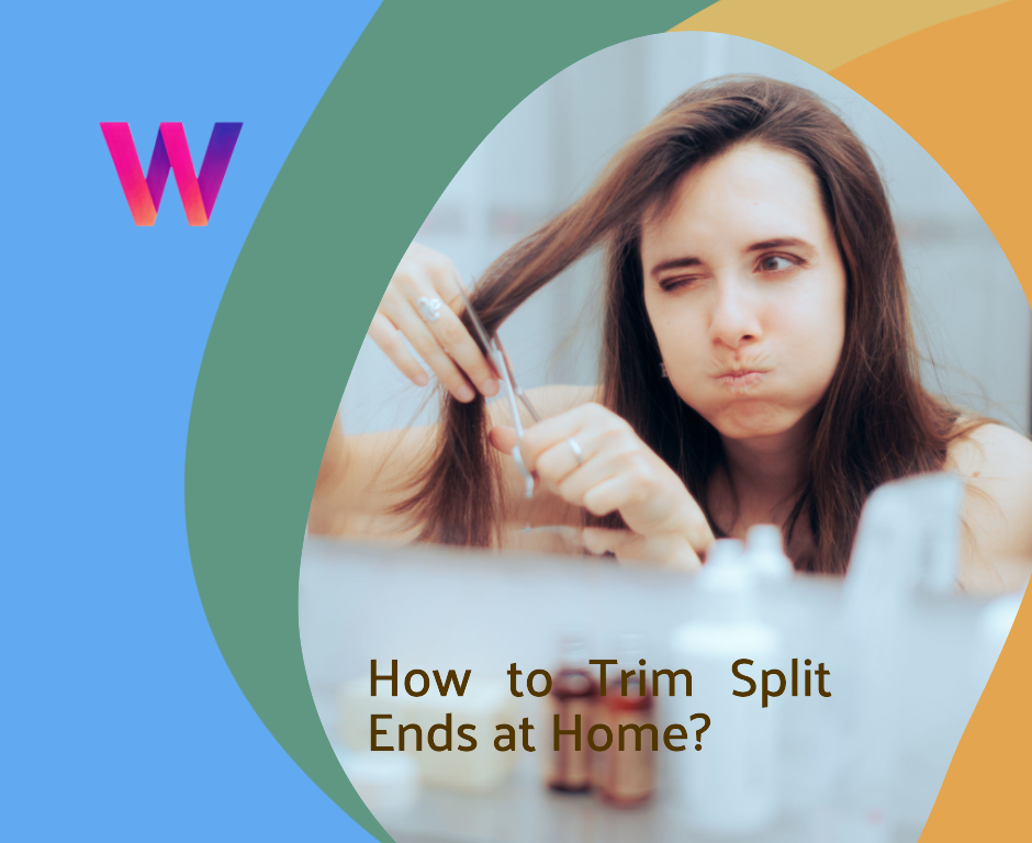 How to Trim Split Ends at Home