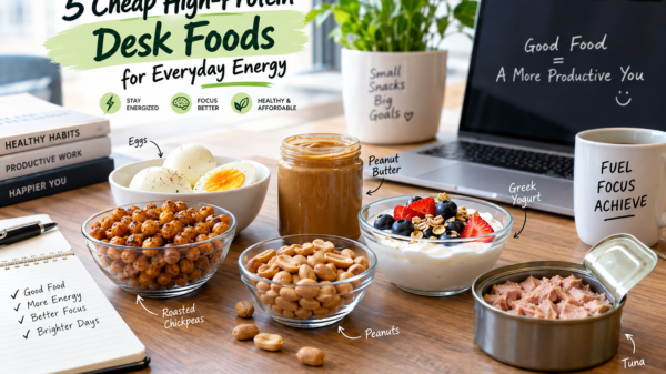 Cheap High-Protein Desk Foods for Everyday Energy